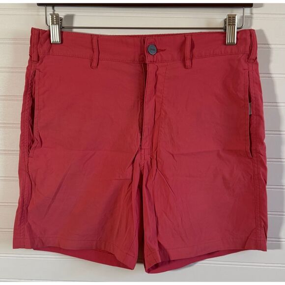 Onia Men's Coral Red Swim‎ Trunks Beach Shorts Quick Dry Casual, Medium - Picture 1 of 8